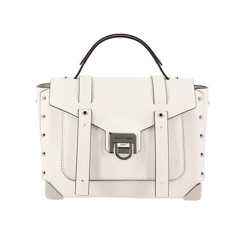 michael kors tasche weiss geflochten|michael kors taschen reduziert.